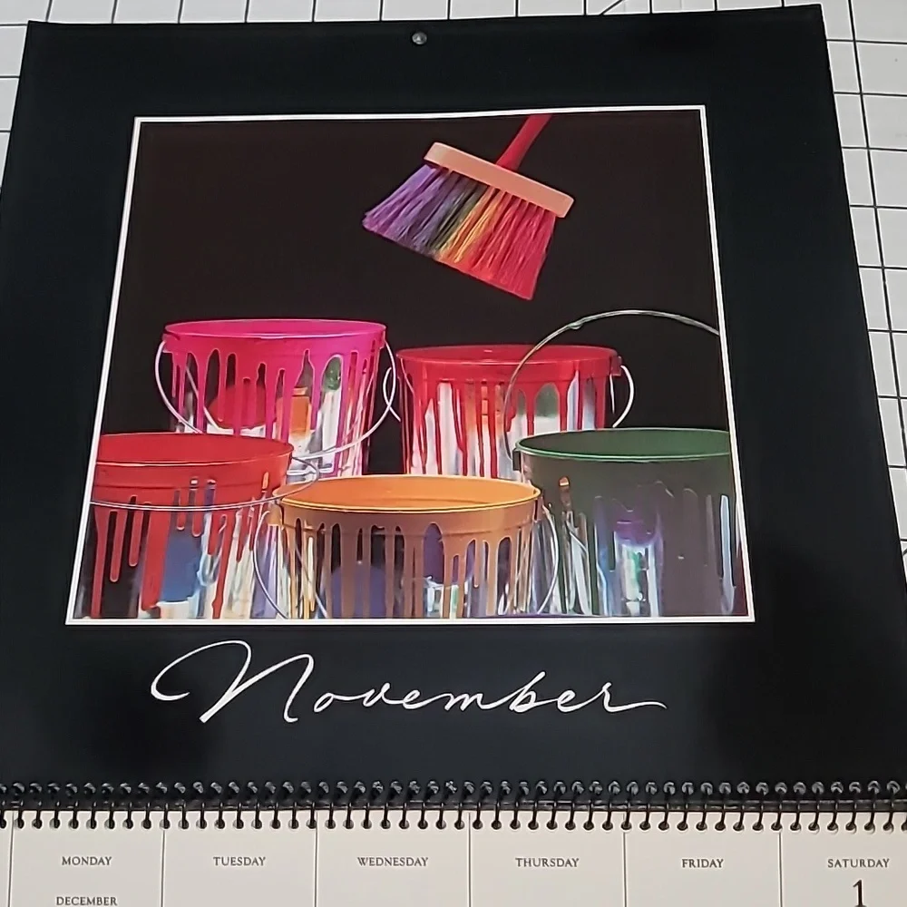 Vintage 1986 Hallmark Rainbows Calendar‎ Preloved